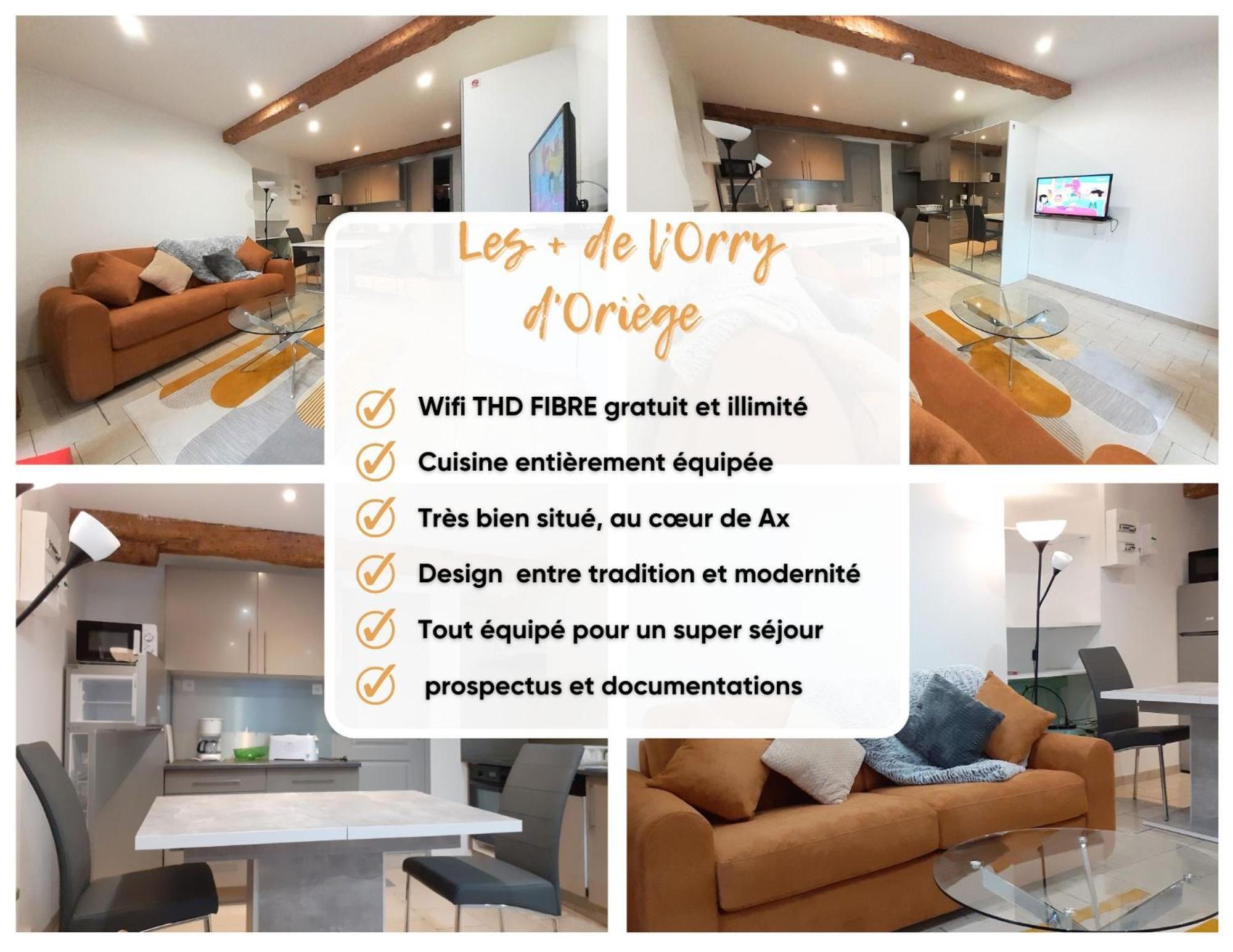 Orry D'Oriege Apartment Ax-les-Thermes Bagian luar foto